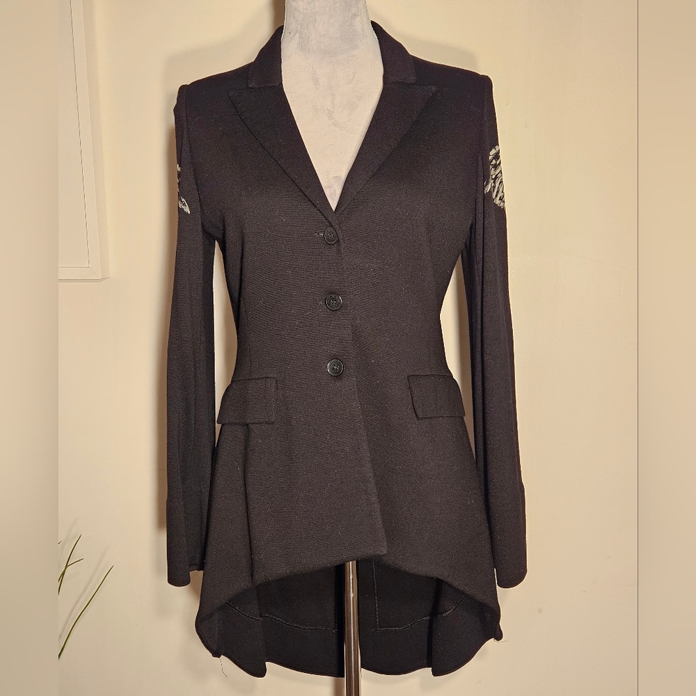 ISABEL DE PEDRO High-Low Blazer